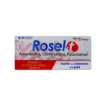 ROSEL T AMANTADINA 50MG / CLORFERAMINA 3MG / PARACETAMOL 300MG C/15 TAB.