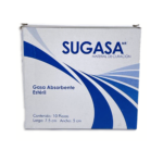 GASA ESTERIL 7.5X5CM C/10 SUGASA
